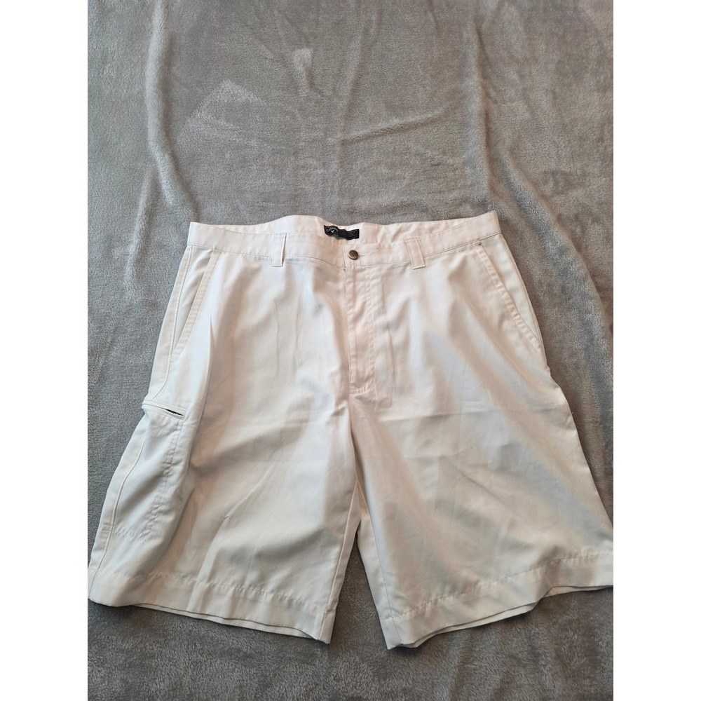 Callaway Golf Shorts Mens Size 38 White Flat Front Tech‎